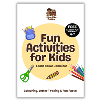 FREE 18-page Mini Jamaican Activity Book